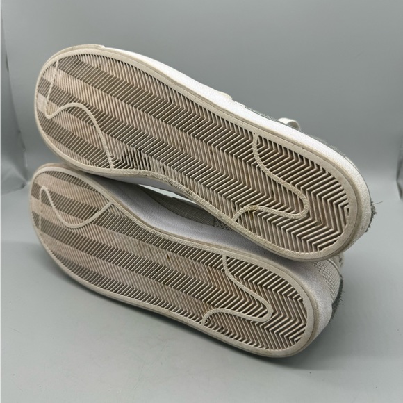 Nike Blazer Mid 77 Patch Smoke Gray White Running Shoes Mens Size 13 - Picture 6 of 7